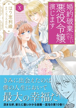 婚約破棄したいので悪役令嬢演じますⅩ